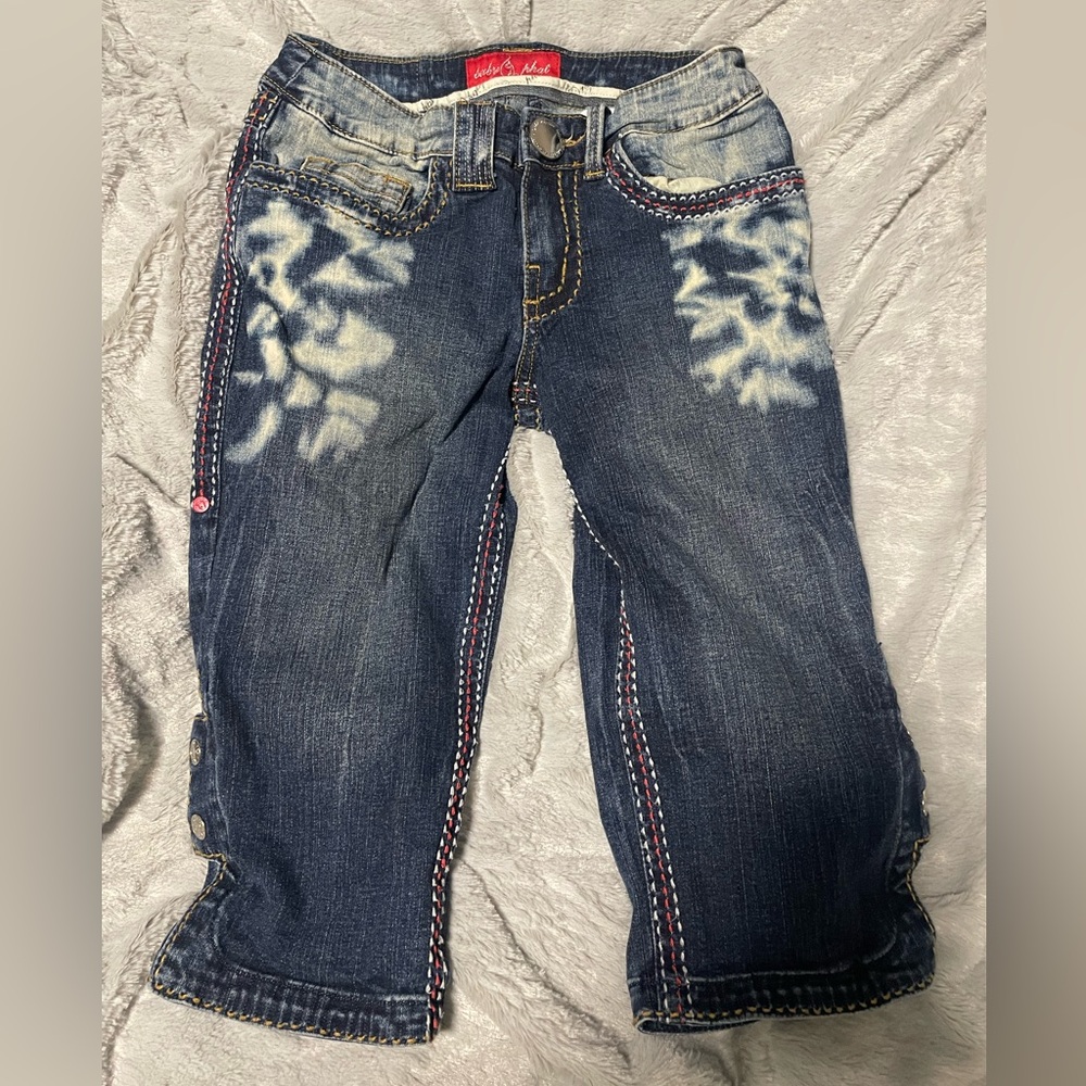 Vintage Y2K Baby Phat capri jeans size 1